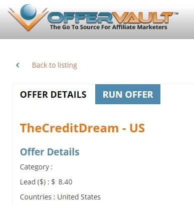 TheCreditDream Affiliate Program