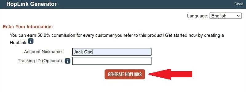 ClickBank HopLinks