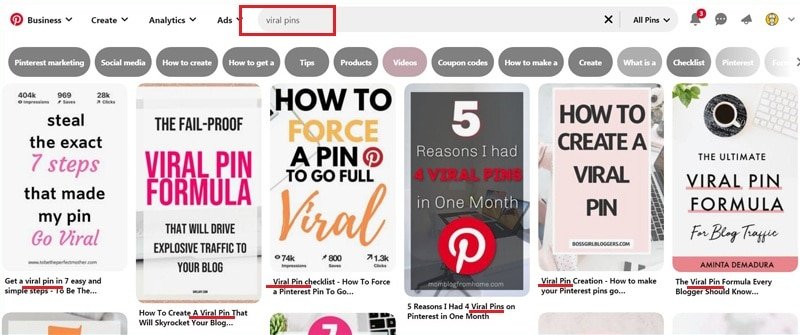 How to create viral pins on Pinterest