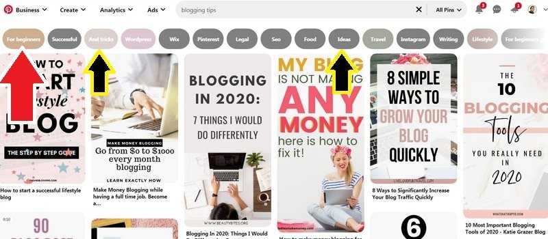 Pinterest Blogging Tips For Beginners